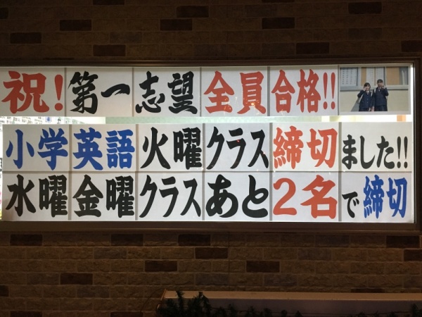 小学基礎英語火曜日クラス